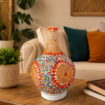 Lámpara turca mosaico, humidificador LED, difusor de aromas, Boutique de la India Colombia