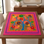 Mantel de Mesa Vriksha de la India - BOUTIQUEDELAINDIA