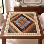 Mantel Artesanal con Diseño Clásico de la India - BOUTIQUEDELAINDIA