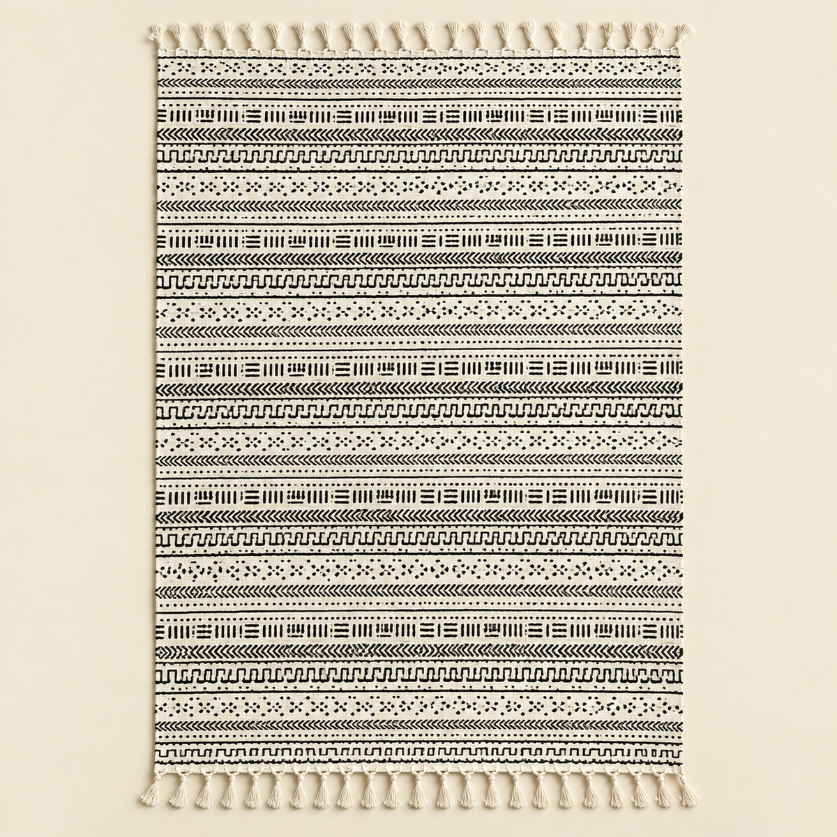 Manta Decorativa 100% Algodón Artesanal - BOUTIQUEDELAINDIA