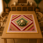 Centro de Mesa Cuadrado Heritage de la India - BOUTIQUEDELAINDIA