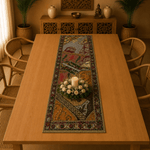 Camino de Mesa Decorativo Patchwork en Tonos Tierra - BOUTIQUEDELAINDIA