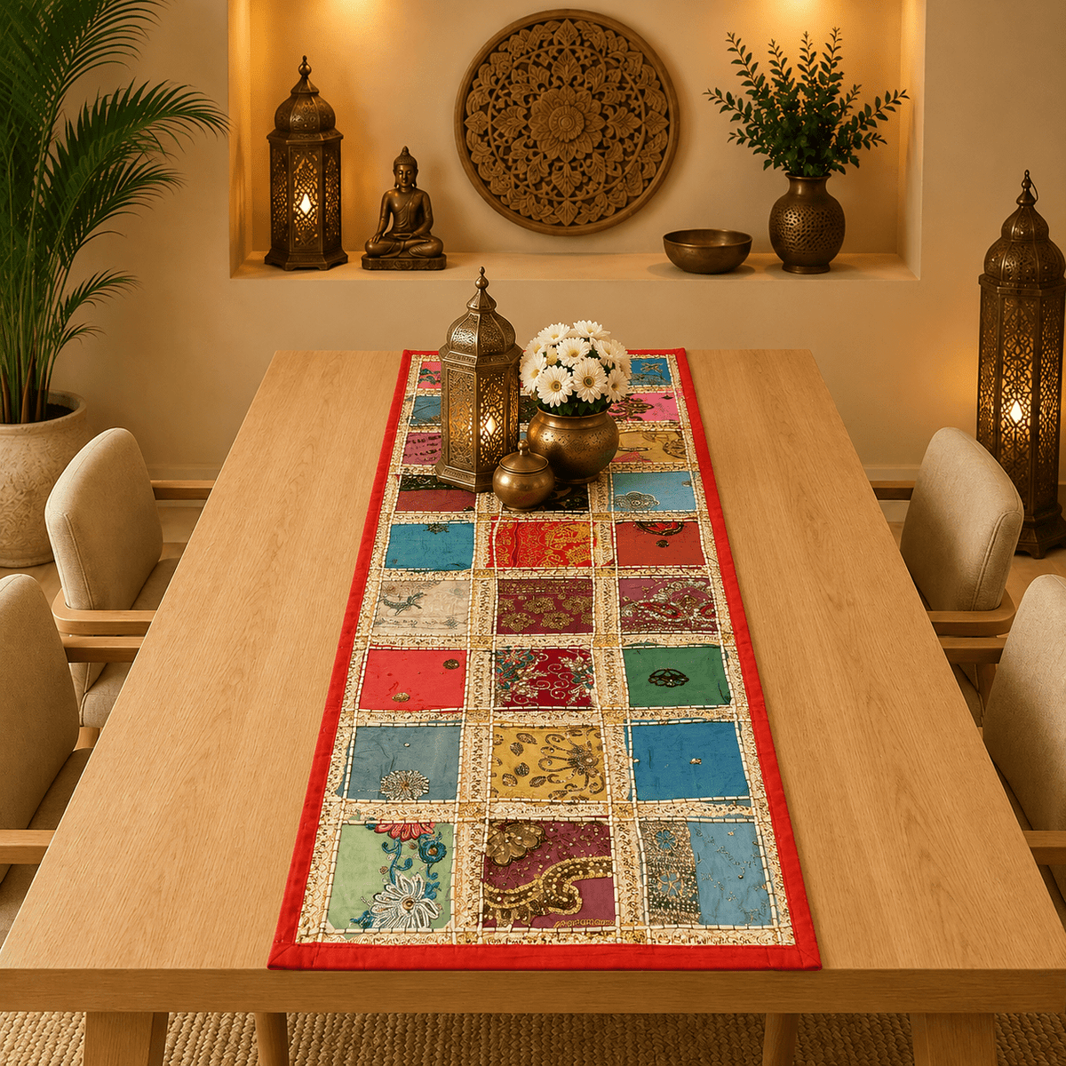 Camino de Mesa Kamala de la India - BOUTIQUEDELAINDIA