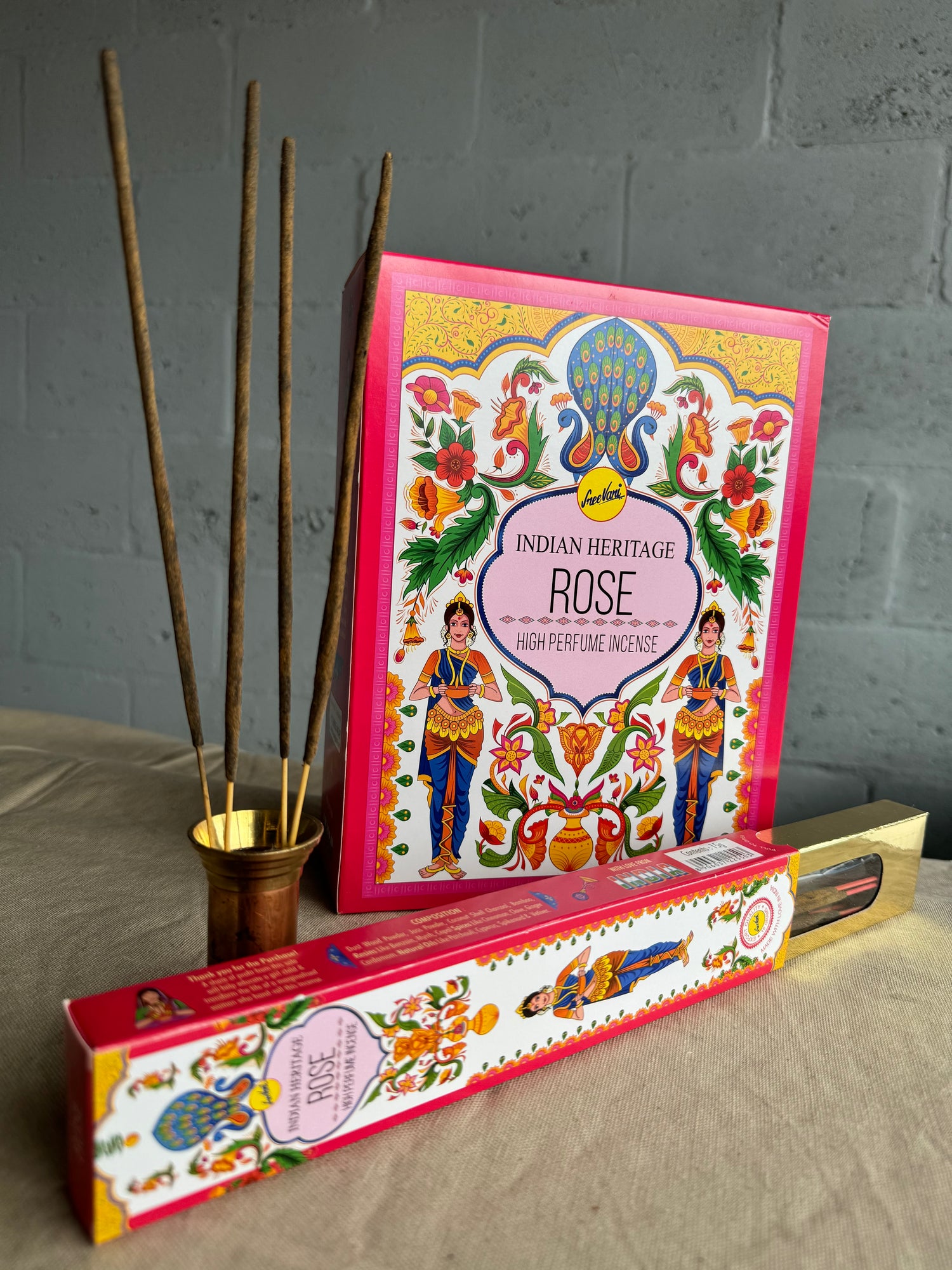 Incienso Indian Heritage Rosa PPM5.4K