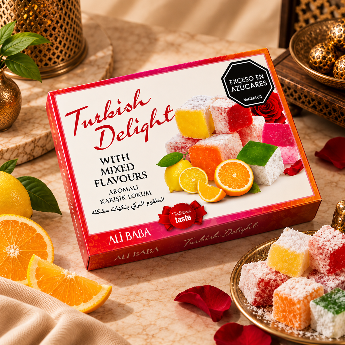 Delicia Turca - Delicias Turcas Mix de Sabores – Ali Baba - BOUTIQUEDELAINDIA