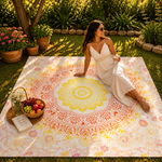 Tela Decorativa Mandala de Algodón - BOUTIQUEDELAINDIA