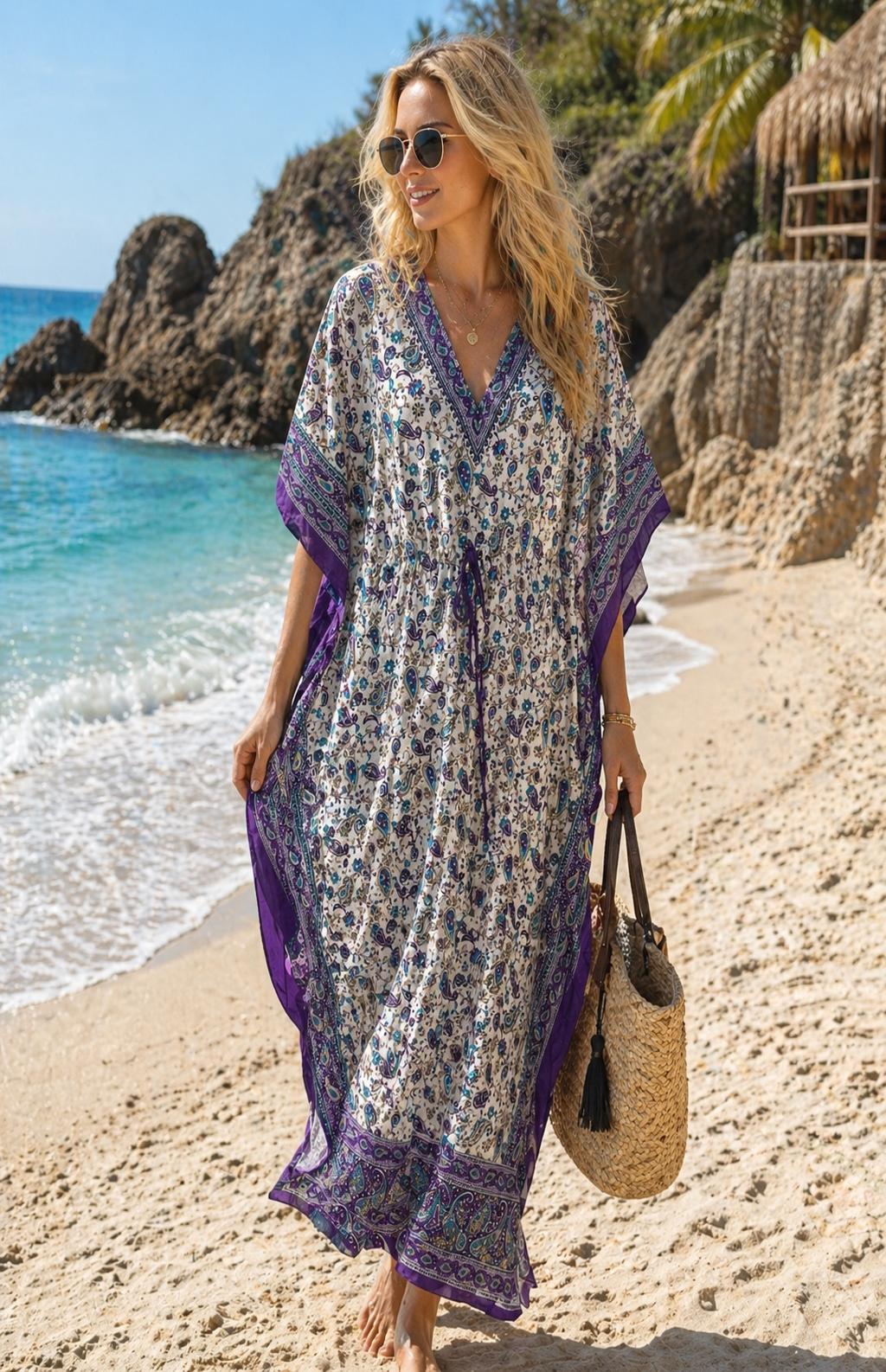 Vestido o Bata Kaftan KF-1-5