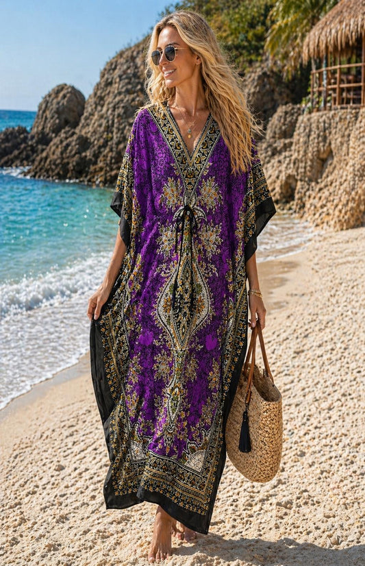 Vestido o Bata Kaftan KF-1-1