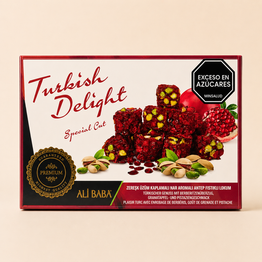Delicia Turca - Delicia Turca Granada y Pistacho Special Cut – Ali Baba