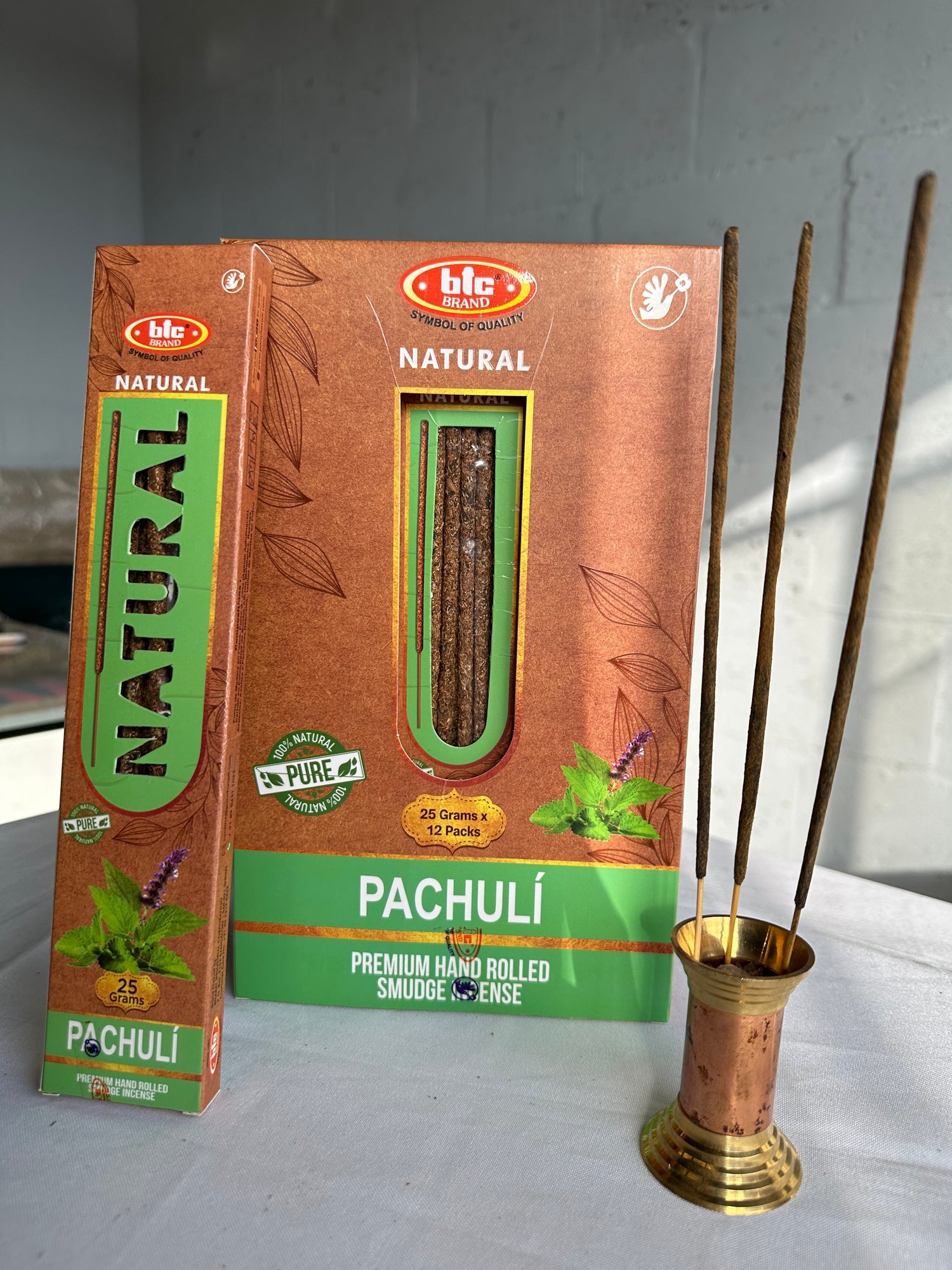 Incienso Bic Natural Pachuli PPM5.4K