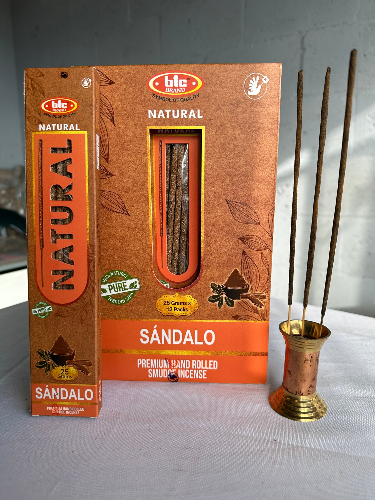 Incienso Bic Natural Sandalo PPM5.4K