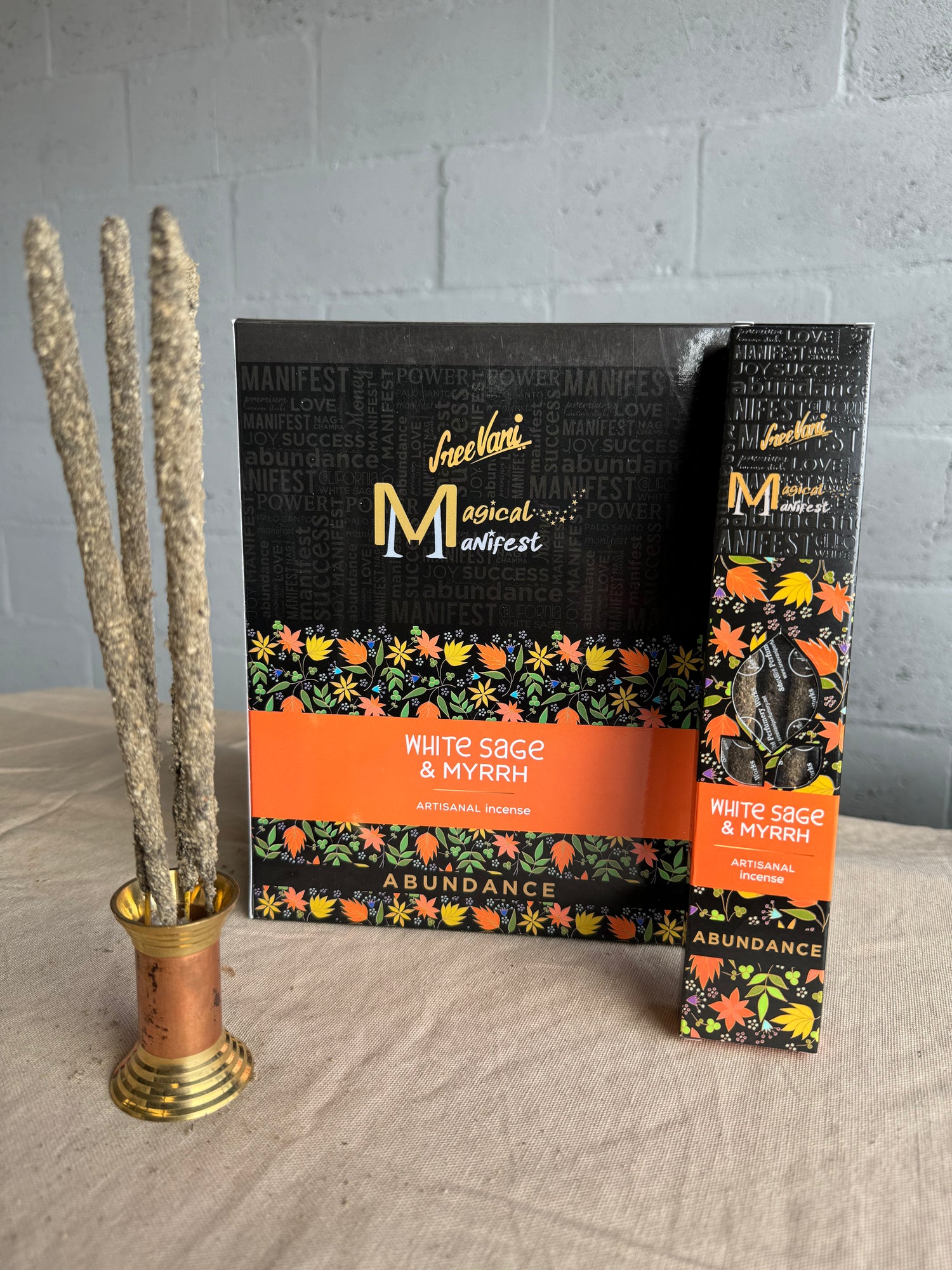 Incienso Manifest Natural Salvia Blanca & Mirra PPM2.4K