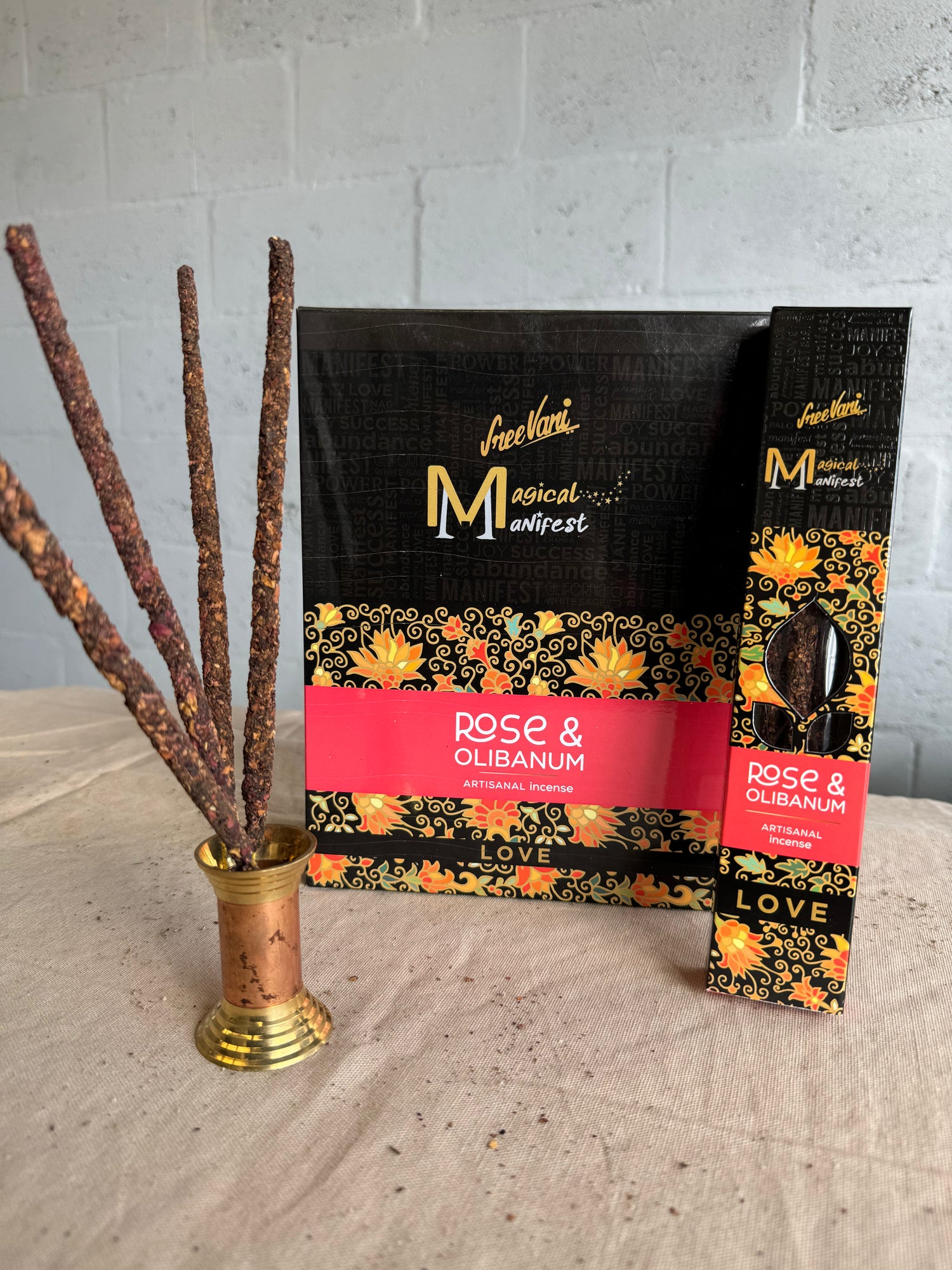 Incienso Manifest Natural Rosa & Olibano PPM5.4K