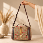 Bolso Bandolera Estampado Artesanal - BOUTQIEDELAINDIA