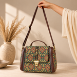 Bolso Bandolera Estampado Artesanal - BOUTQIEDELAINDIA