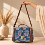 Bolso Bandolera Estampado Artesanal - BOUTQIEDELAINDIA