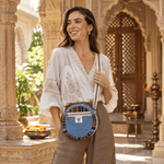 Bolso Redondo Tarini en Cáñamo Artesanal - BOUTIQUEDELAINDIA