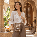 Bolso Bandolera Himalaya de Hemp Multicolor - BOUTIQUEDELAINDIA