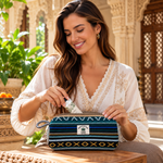 Cartuchera Himalaya Neel de Cáñamo con Cierre - BOUTIQUEDELAINDIA