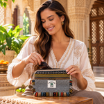 Estuche Organizador Himalaya Kiran de Cáñamo - BOUTIQUEDELAINDIA