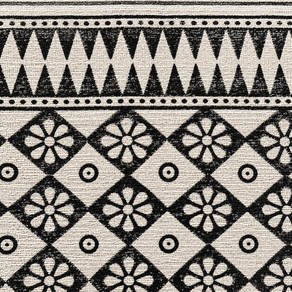 Manta Decorativa Bohemia de Algodón Tejida a Mano - BOUTIQUEDELAINDIA