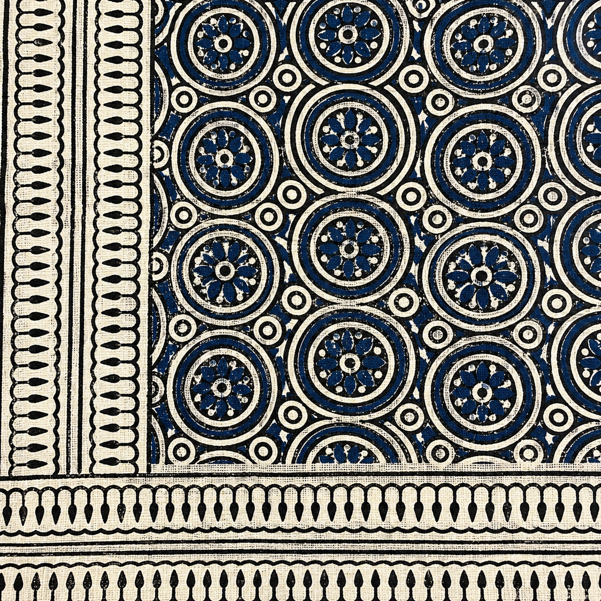 Manta Decorativa 100% Algodón Artesanal - BOUTIQUEDELAINDIA