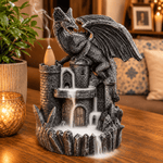 Porta Incienso Cascada Dragón Fortaleza Nocturna - BOUTIQUEDELAINDIA