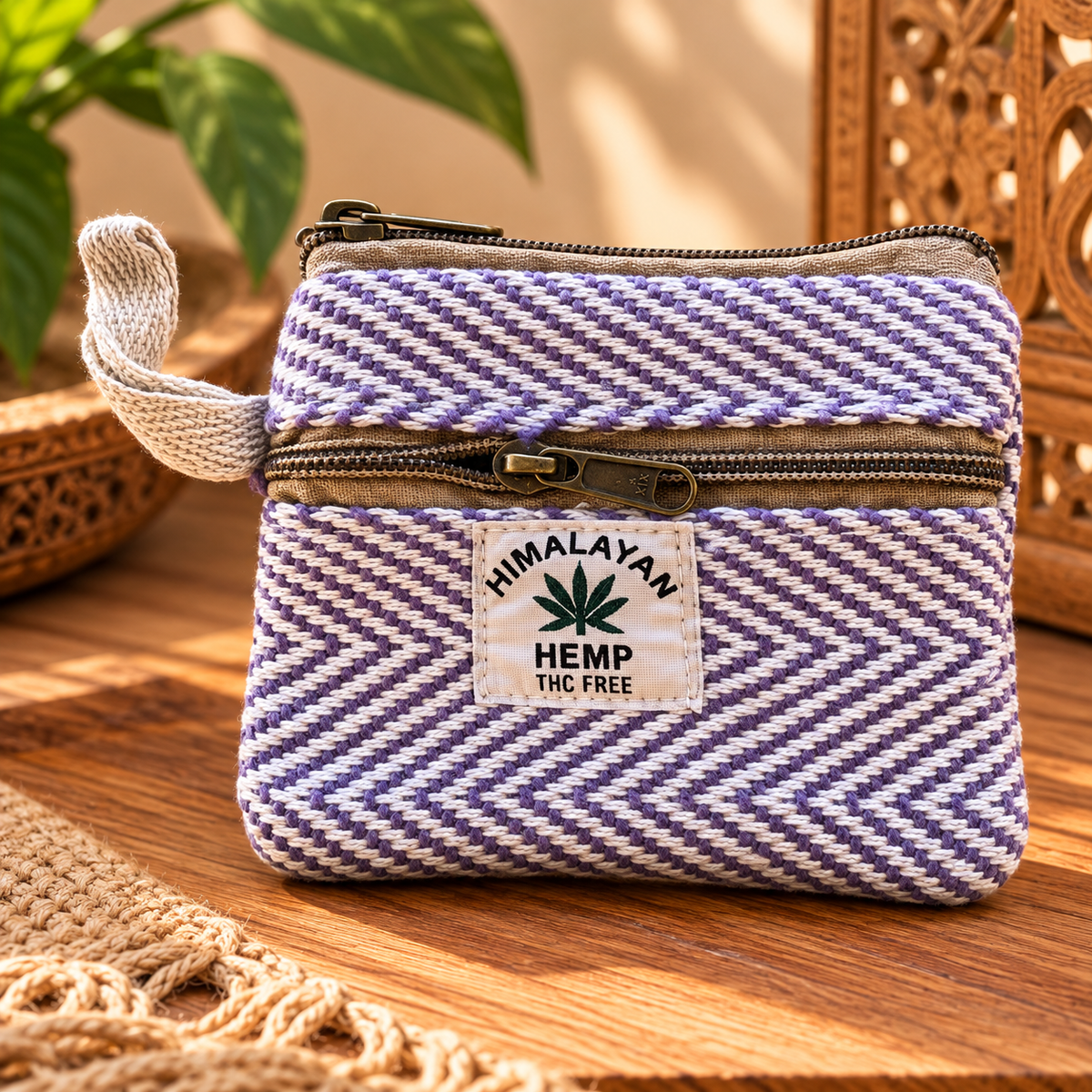 Monedero Himalaya con Doble Cierre - BOUTIQUEDELAINDIA