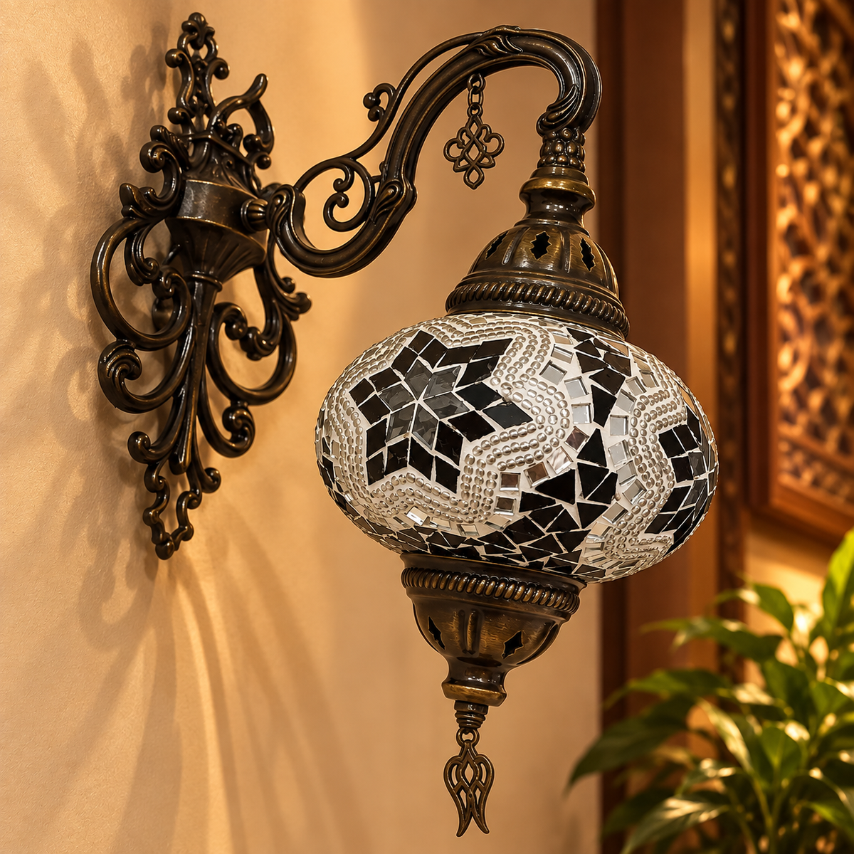 Lámpara Turca de Pared - BOUTIQUEDELAINDIA
