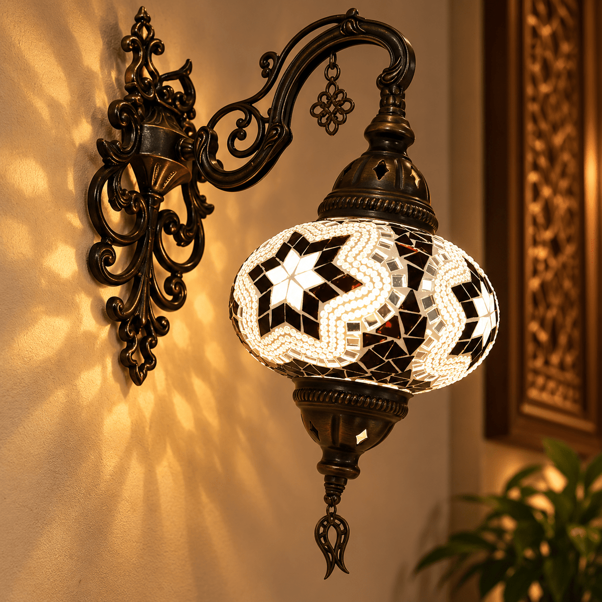 Lámpara Turca de Pared Noche de Estambul - BOUTIQUEDELAINDIA