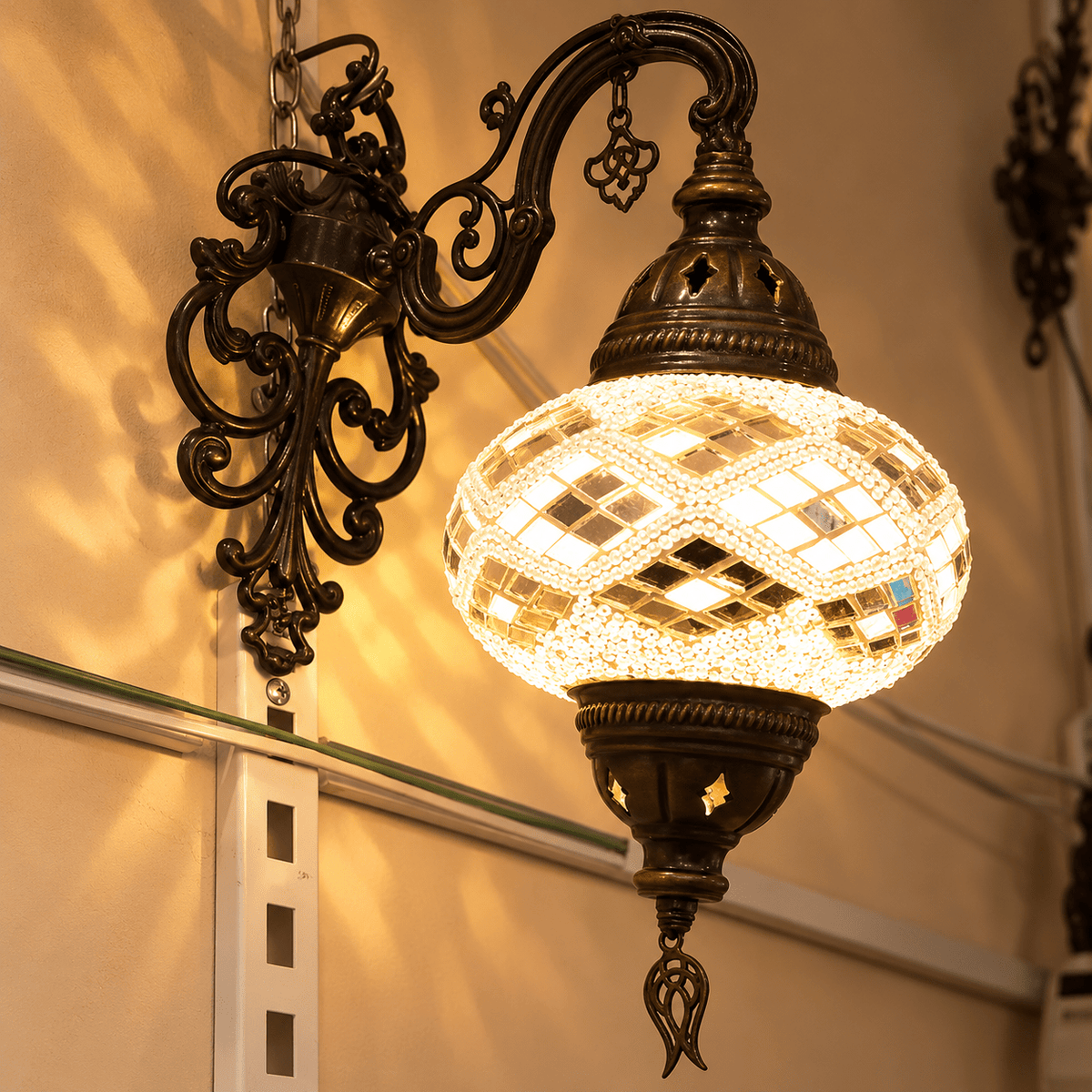 Lámpara Turca de Pared Luz de Anatolia - BOUTIQUEDELAINDIA
