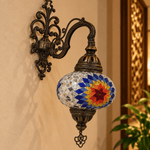 Lámpara Turca de Pared Sol de Konya - BOUTIQUEDELAINDIA