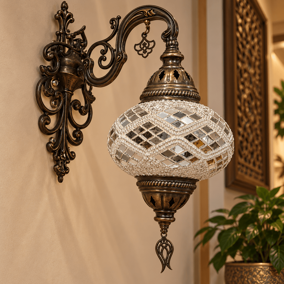 Lámpara Turca de Pared Luz de Anatolia - BOUTIQUEDELAINDIA