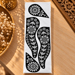 Plantilla de Henna India Chandrika – Arte Mehndi Floral - BOUTIQUEDELAINDIA