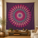 Tela Decorativa Mandala de Algodón - BOUTIQUEDELAINDIA