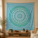 Tela Decorativa Mandala de Algodón - BOUTIQUEDELAINDIA