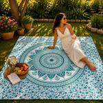 Tela Decorativa Mandala de Algodón - BOUTIQUEDELAINDIA