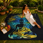 Tela Decorativa Mandala de Algodón - BOUTIQUEDELAINDIA