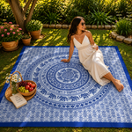 Tela Decorativa Mandala de Algodón - BOUTIQUEDELAINDIA