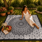 Tela Decorativa Mandala Eclipse de Agra - BOUTIQUEDELAINDIA