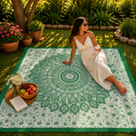 Tela Decorativa Mandala de Algodón - BOUTIQUEDELAINDIA