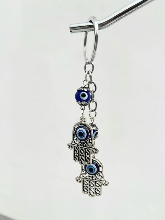 Llavero Ojo Turco con Mano de Fatima