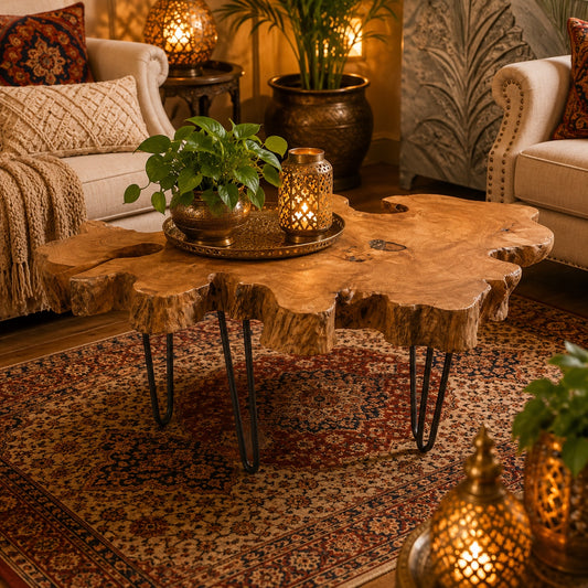 Mesa de Centro Madera Maciza