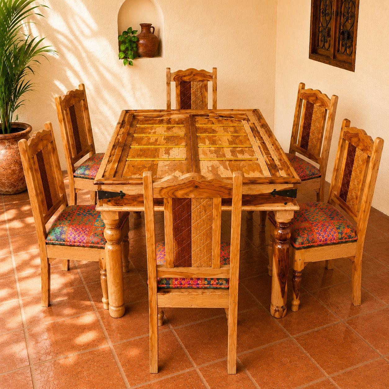 Set Comedor Imperial Puertas del Maharajá