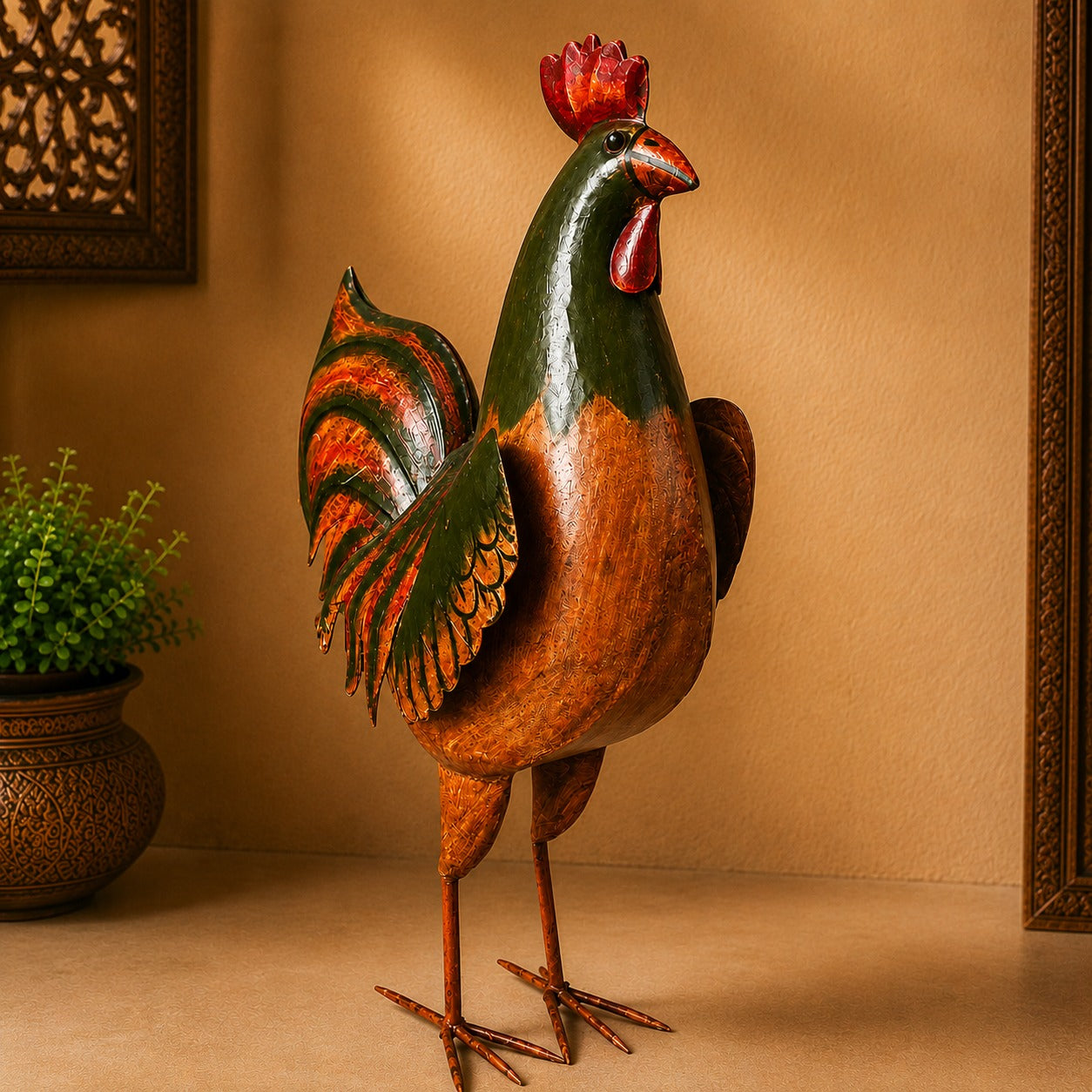 Gallo decorativo Rajan