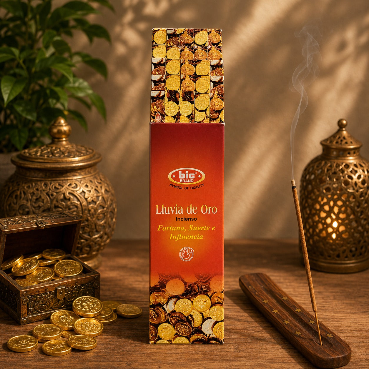 Incienso Tradicional Lluvia de Oro PPM11.9K