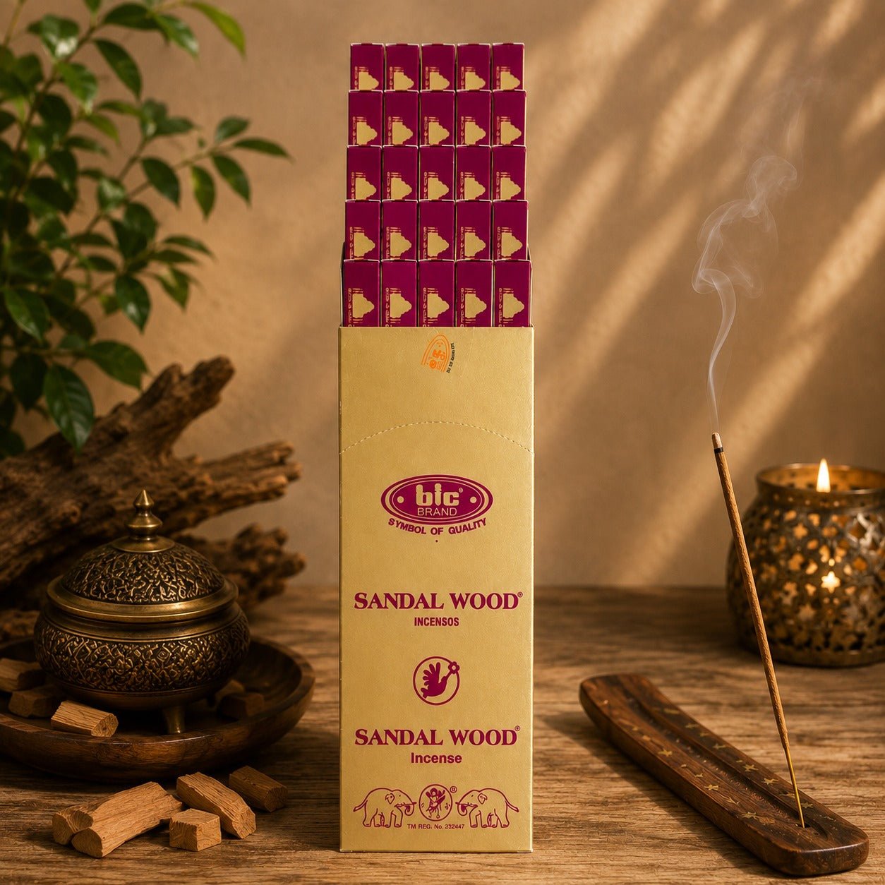 Incienso Tradicional Sándalo PPM11.9K - BOUTIQUEDELAINDIA