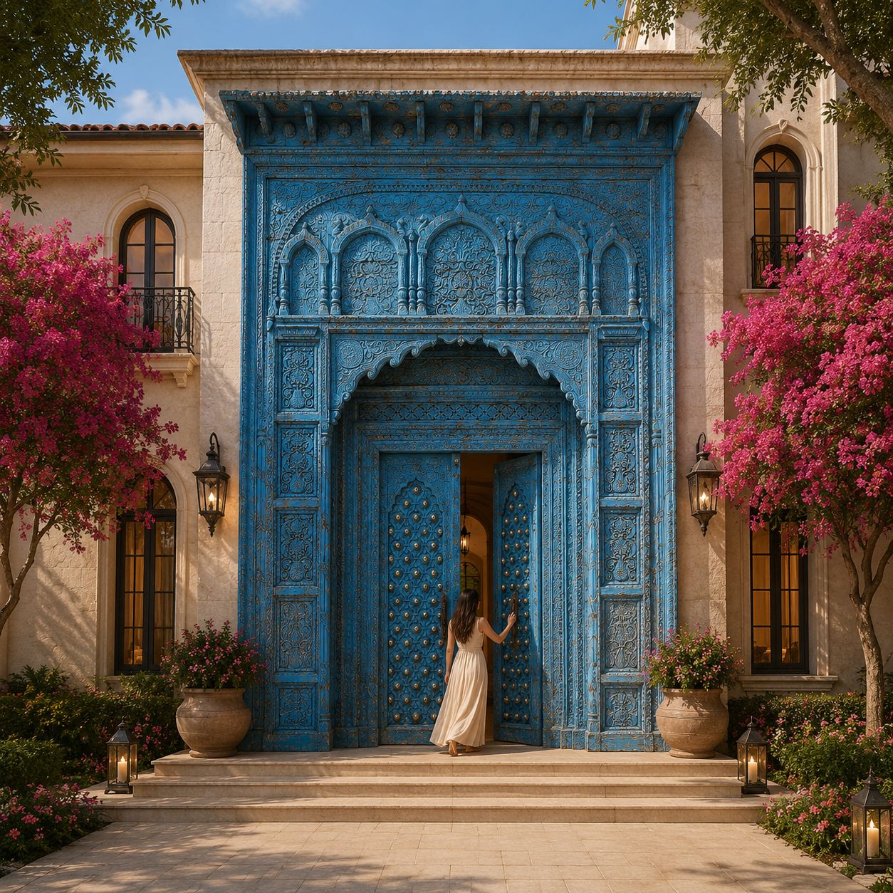 Puerta Antigua de la India Sutraka - BOUTIQUEDELAINDIA