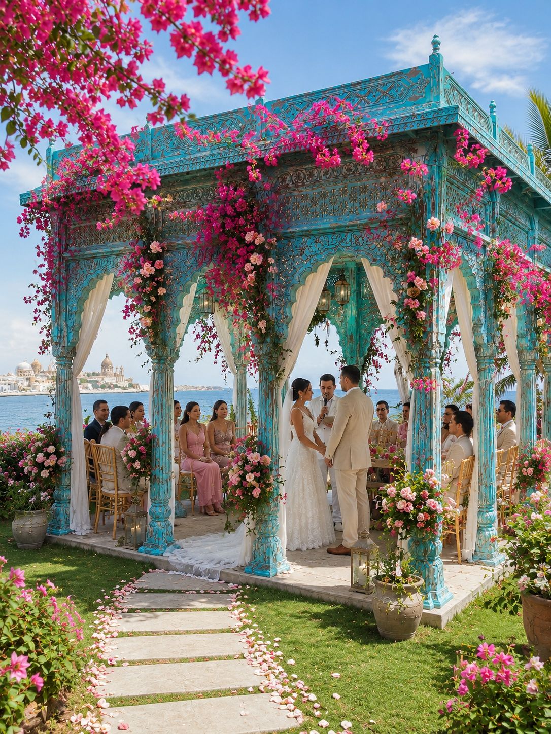 Kiosco Antiguo Tallado de la India - BOUTIQUEDELAINDIA