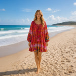 Vestido Corto Kalindi - BOUTIQUEDELAINDIA